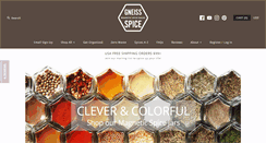 Desktop Screenshot of gneissspice.com